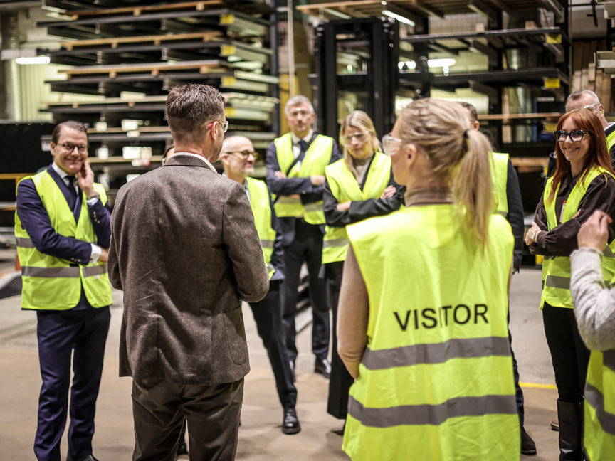 m&auml;nniskor i fabriksmilj&ouml;