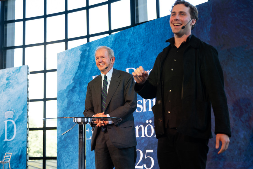 Leende p&aring; scen