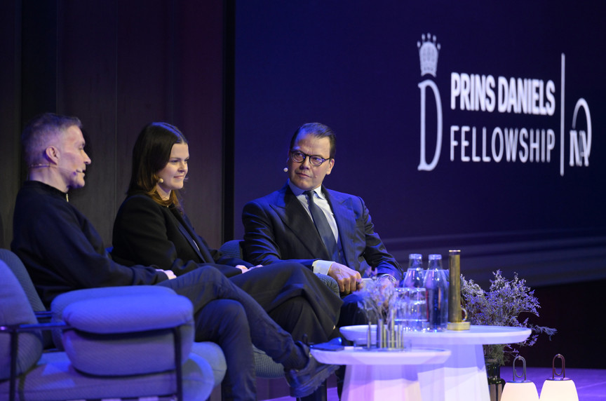 Prinsen med flera p&aring; scen